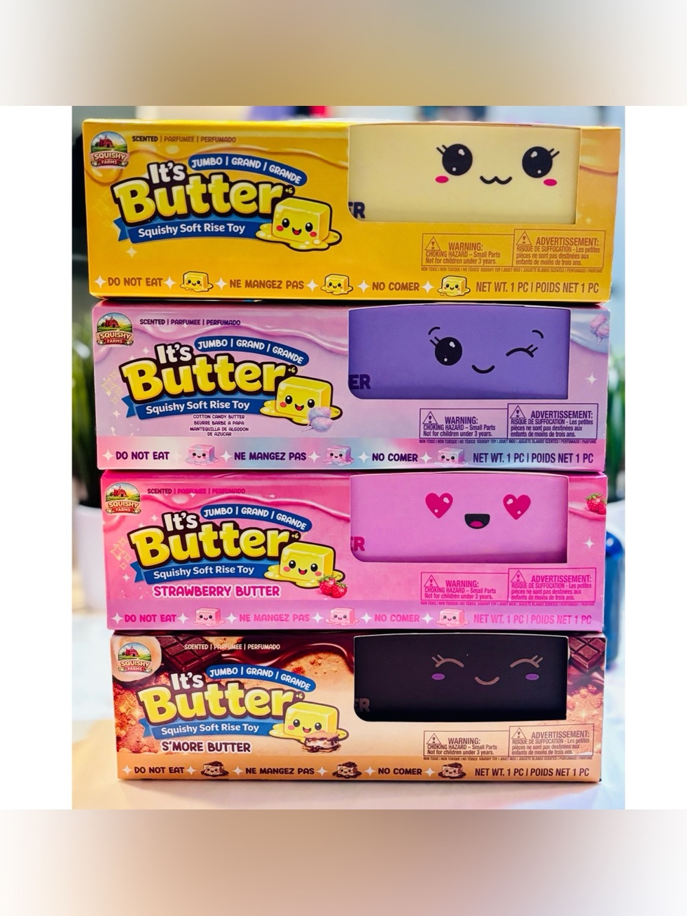 It's Butter Squishy Slow Rise Bundle x 4 LARGE